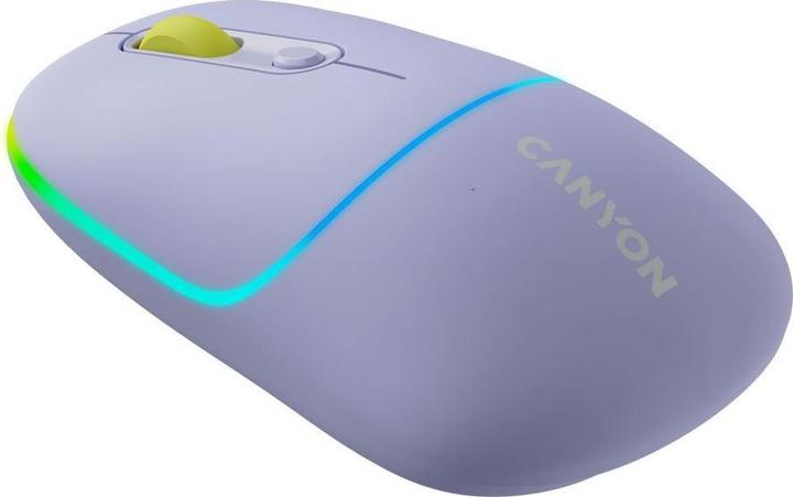 Actual product image Canyon MW-22, 2in1 wireless optical mouse Bluetooth / Wireless USB, 800/1200/1600 DPI, 4 print (Wireless)