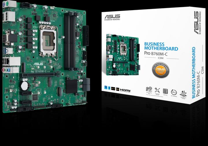 Produktbild ASUS PRO B760M (LGA 1700, Intel B760, mATX)