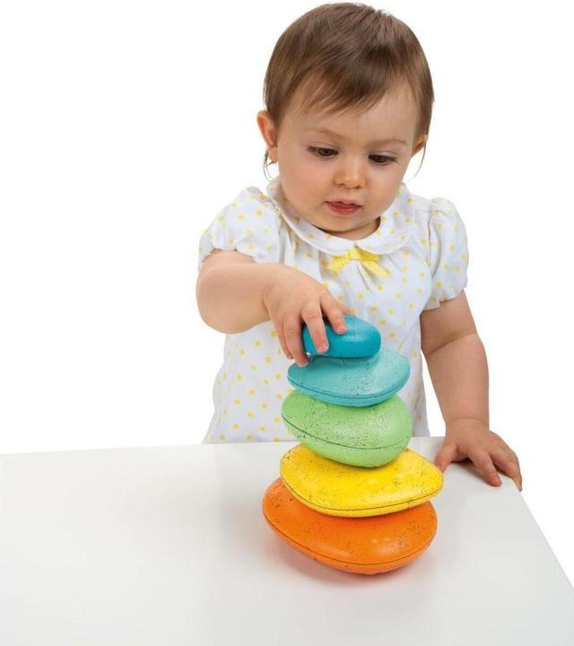 Actual product image Chicco Stacking toy Balance Stones ECO+