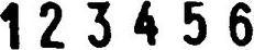 Produktbild Trodat Ziffernstempel, 6-stellig, Abdruckmaáe: 5 x 27 mm