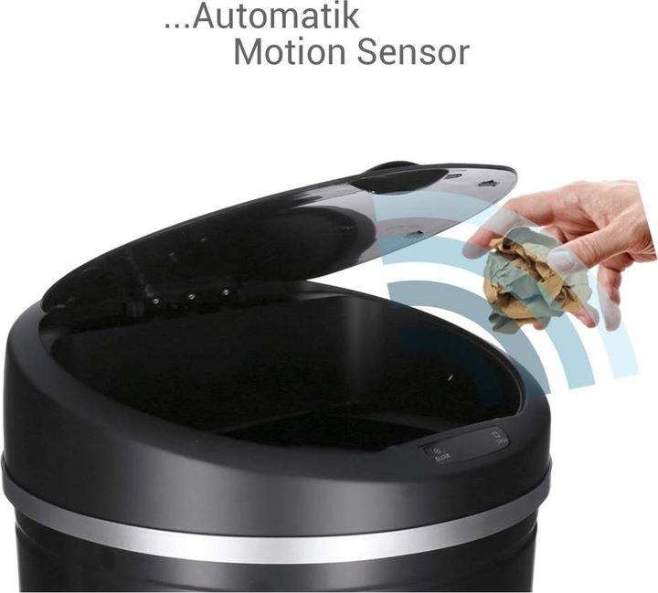 Image du produit Talk-Point Sensor Poubelle, 50L, noir (50 l)
