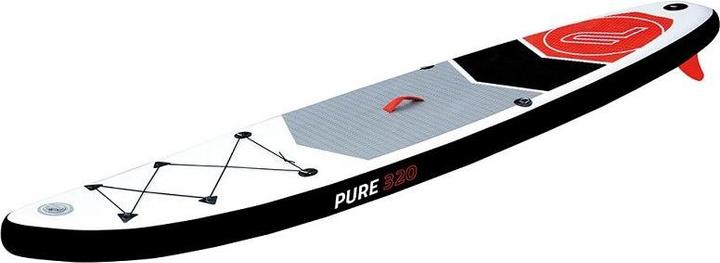 Image du produit Pure Pure2improve Stand-Up Paddle Board 4Fun Basic 320 (blanc/rouge/gris, 320cm × 76cm × 15cm, 10.6kg)