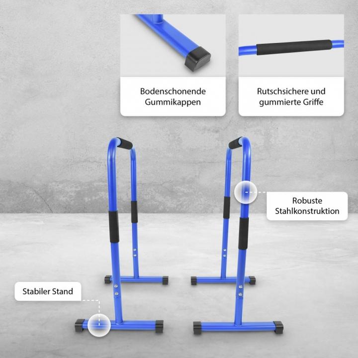 Image du produit Gorilla Sports Push Up Stand Dip Barres