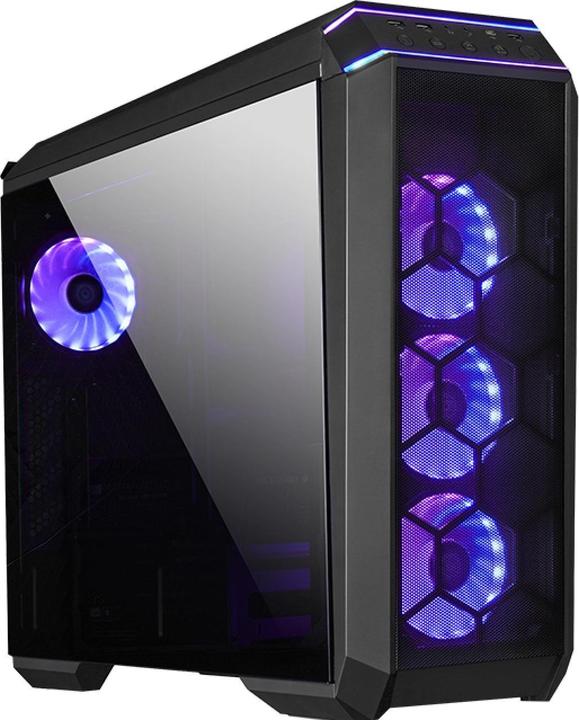 Actual product image Chieftec Geh STALLION III Tempered Glass - Tower - black (mATX, Mini-ITX, ATX)