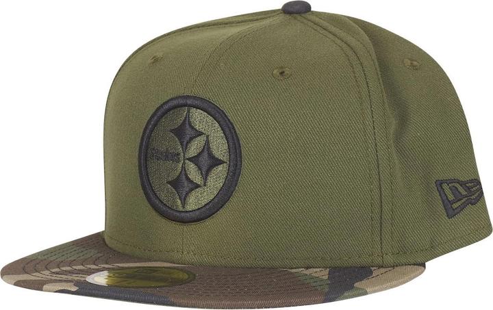 New Era 59Fifty Cap - Pittsburgh Steelers wood camo - 6 7/8 (6 7/8)