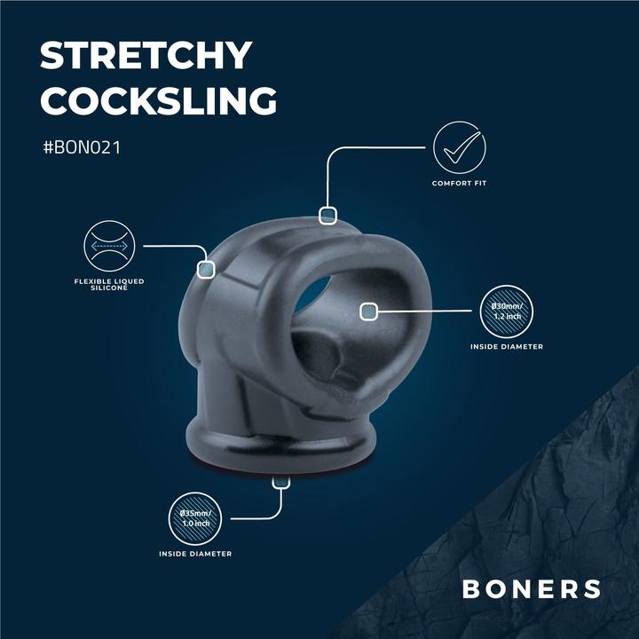 Produktbild Boners Strechy Cocksling (4 cm)