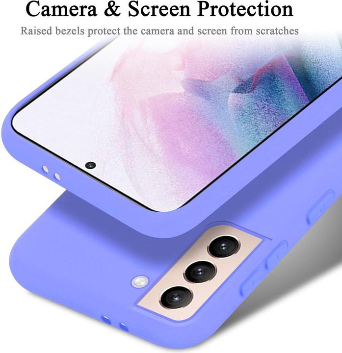 Immagine prodotto Cadorabo Copertura della cassa del silicone liquido TPU (Samsung Galaxy S21+)