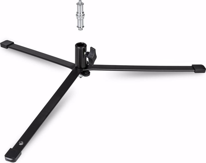 Immagine prodotto Walimex pro pro 23090 Lampada da terra treppiede BL-K + colonna centrale (150 cm, 15 kg)