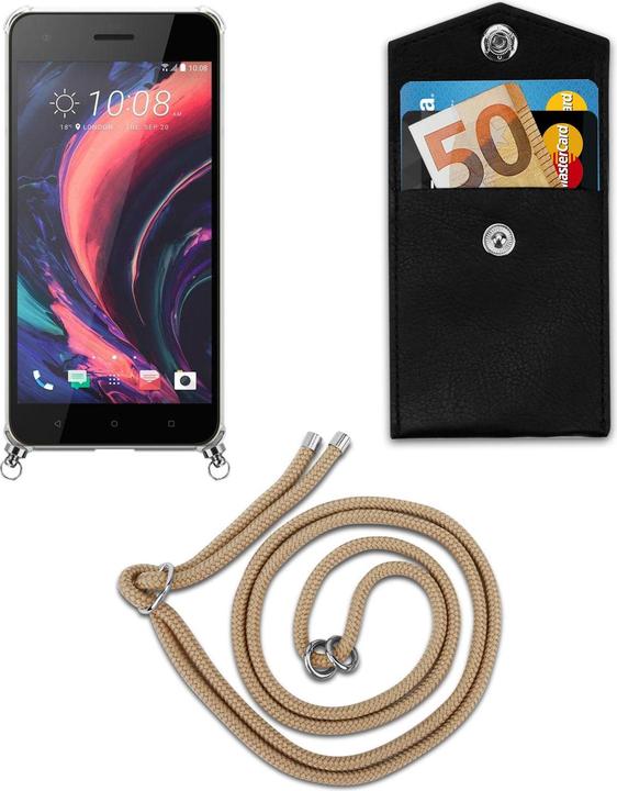 Produktbild Cadorabo TPU Handy Kette SILBER Cover
