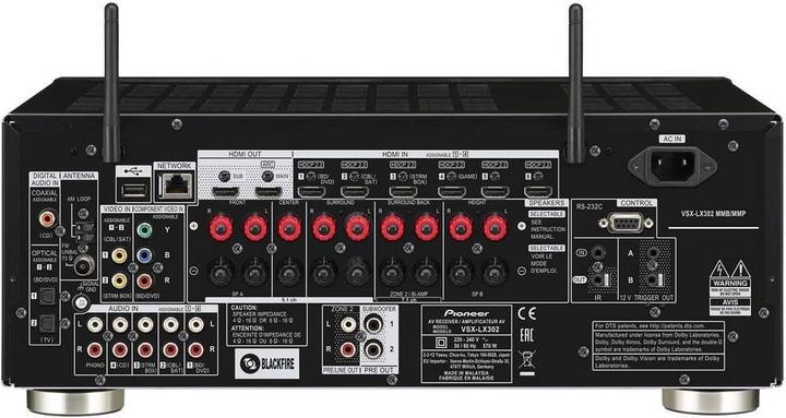 Actual product image Pioneer Vsx-Lx302 (7.2 channels, AM, FM)
