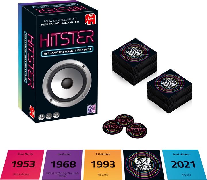 Image du produit Jumbo Jeu musical Hitster (Néerlandais)