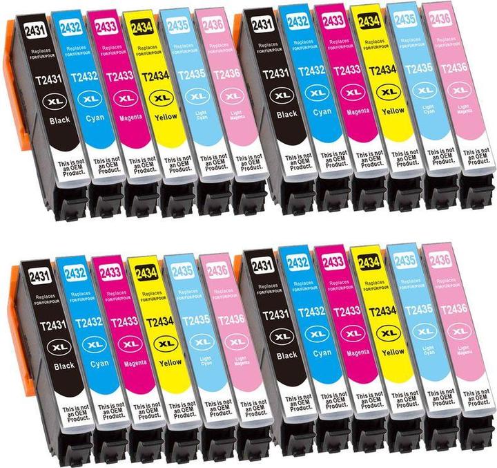 Immagine prodotto Hermex Cartuccia d'inchiostro compatibile XL per Epson Expression Photo XP-960 (M, Y, FC, C, PC, PREMIER)