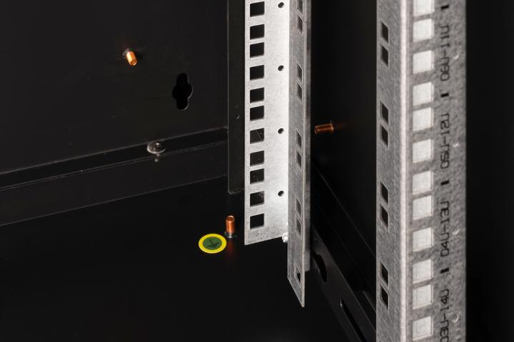 Produktbild Digitus 48,3cm 19Zoll Wandgehäuse 16HE SoHoline RAL9002 schwarz ohne Fachboden (16 HE, 19 Zoll Rack)