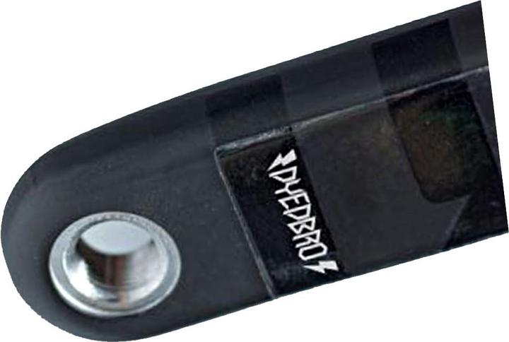 Actual product image Dyedbro Crank Guard Kit 175 mm - Clear (175 mm)