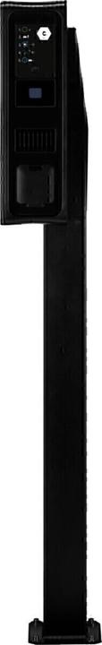 Produktbild ABL Stele POLE Slim für eine 100000191 Wallbox eM4 Twin, RAL 9011, 1469 x 395