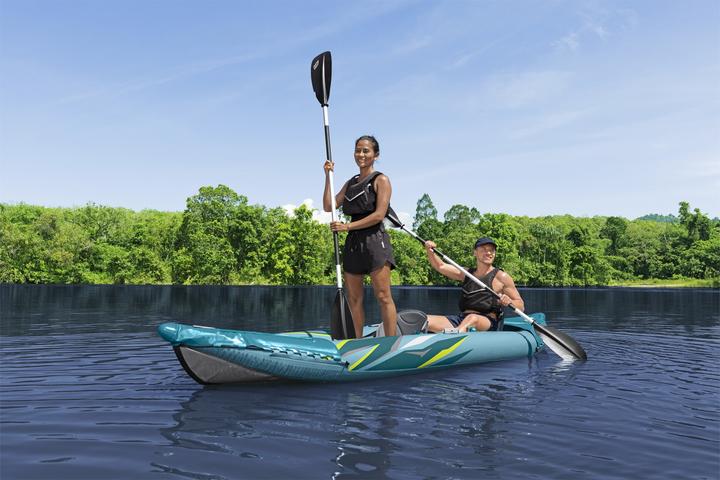 Actual product image Bestway HF WAypoint Elite X2 Kayak 382x101x35cm (2 pers.)