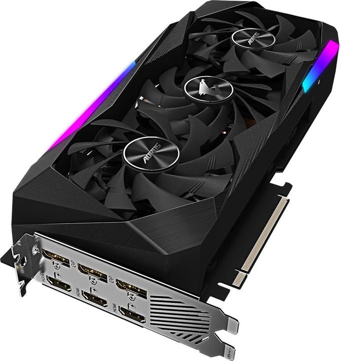 Image du produit Gigabyte GeForce AORUS RTX 3060 Ti Master (8 Go)