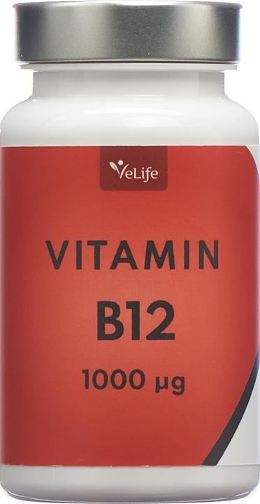 Produktbild VeLife Vitamin B12 Tabl (180 Stück, Tabletten, 81 g)
