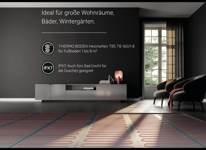 Actual product image AEG Haustechnik Basic Thermo Floor TBS TB 160/5, electric underfloor heating, heating mat 5 m², 160 W/m²