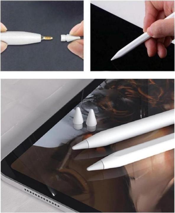 Image du produit 4smarts Pointes de rechange pour Apple Pencil (1ère génération / 2ème génération) 4 pcs. set