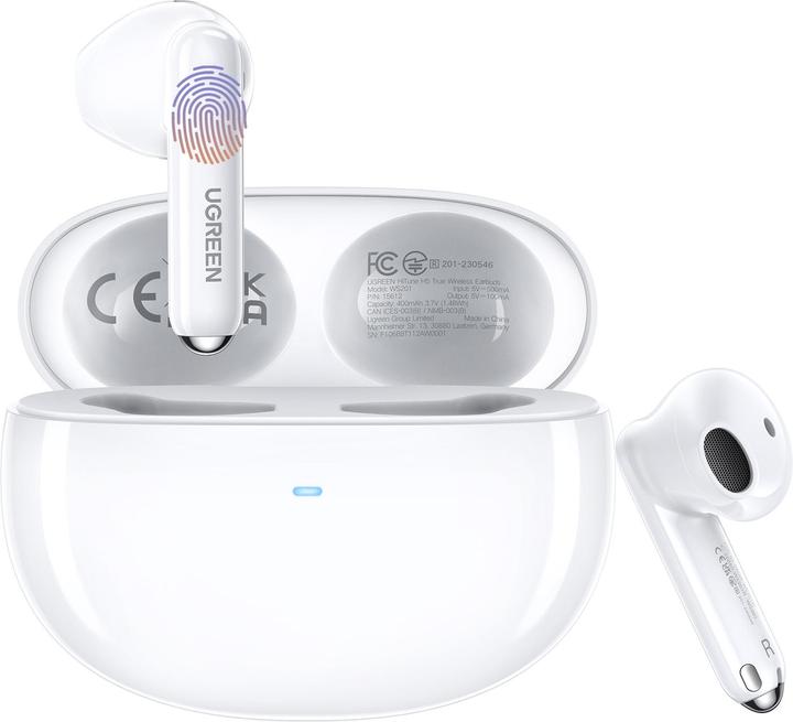 Actual product image Ugreen Słuchawki bezprzewodowe WS201 HiTune H5 True Wireless Earbuds (ANC, 26 h, Wireless)