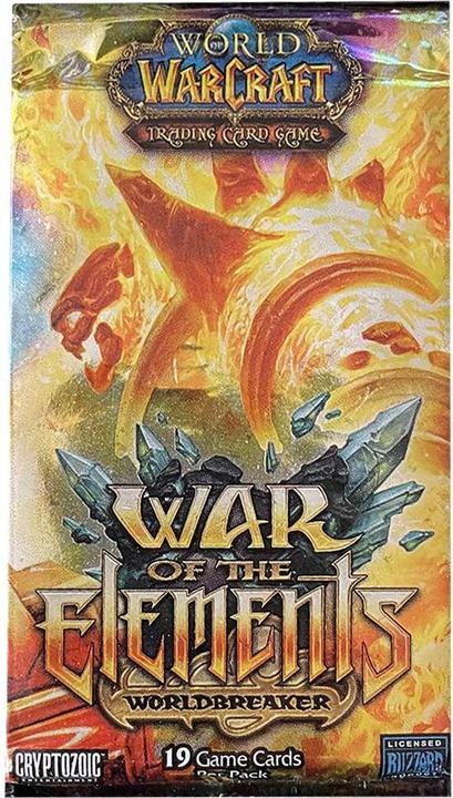 Actual product image World of Warcraft TCG War of the Elements Booster Pack (English, Booster display)