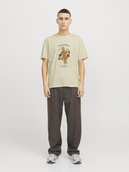 Actual product image Jack & Jones Joranatomy Skull Tee Ss Crew Neck Ln (L)
