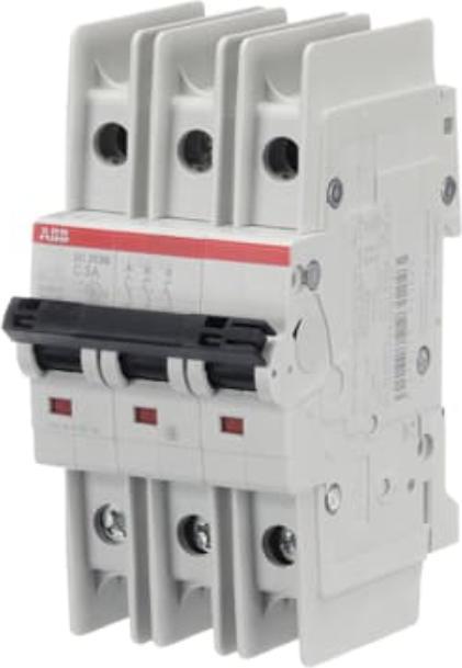 Produktbild ABB SU203M-K4 Sicherungsautomat K-Char., 10kA, 4A, 3P UL489