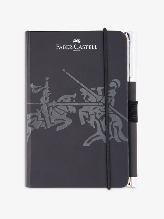 Produktbild Faber-Castell Tintenroller AMBITION OpArt Schwarz (Schwarz, Silber, 1 x)