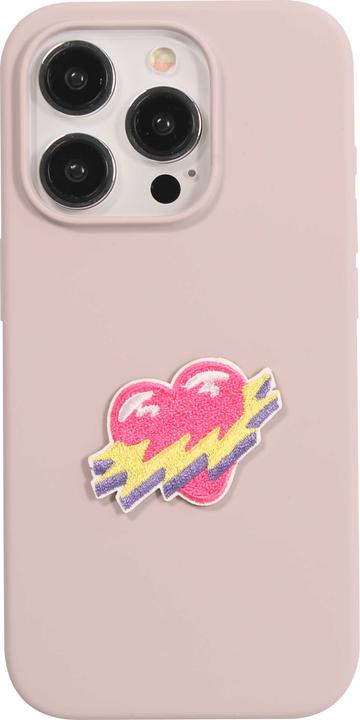 Actual product image PhoneLook Sticker Sticker for mobile/tablet/computer 3D embroidered Flashing heart