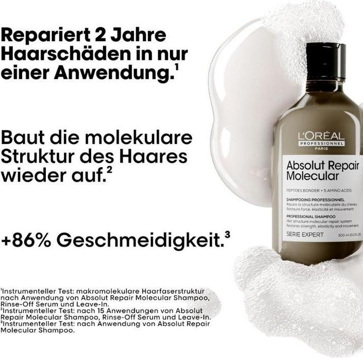 Image du produit L'Oréal Professionnel Série Expert Absolut Repair Molecular Refill (500 ml, Shampoing liquide)