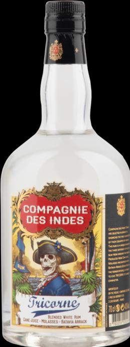 Image du produit Compagnie des Indes Rhum blanc Tricorne