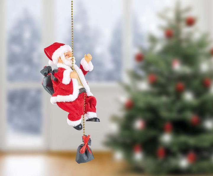 Immagine prodotto Infactory Set di 2 Babbi Natale arrampicati