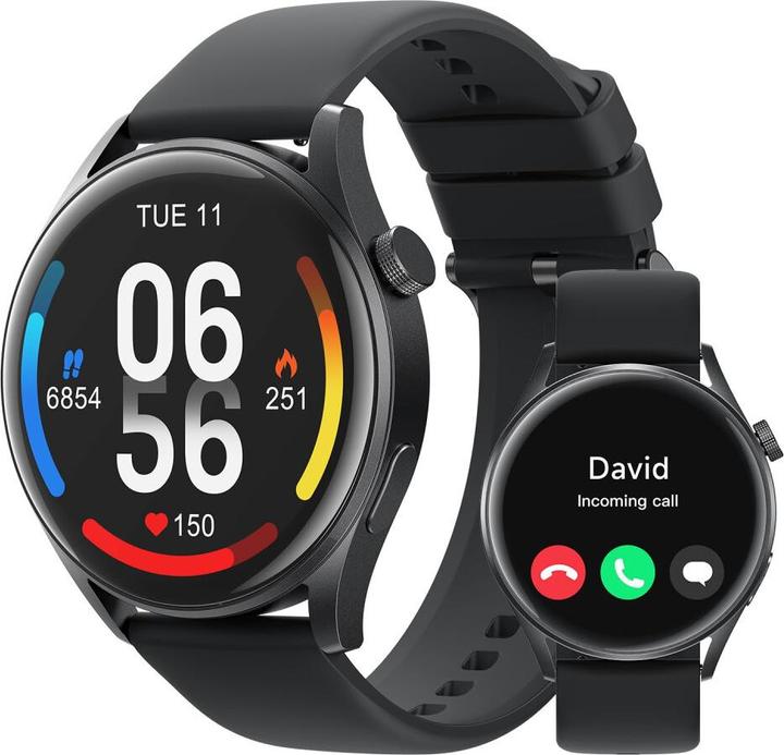 Actual product image Soundpeats Watch4 smartwatch (black)