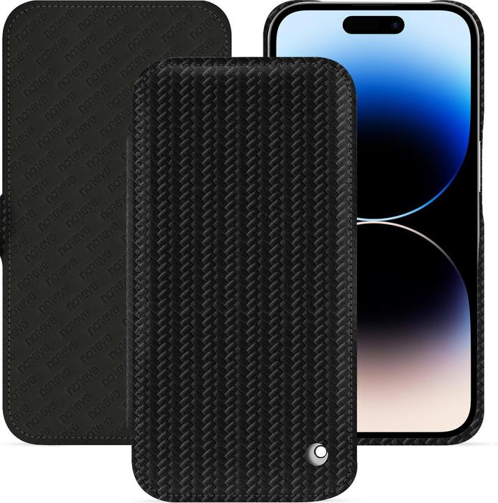 Actual product image Noreve Horizontal leather flap shell (Apple iPhone 15 Pro)