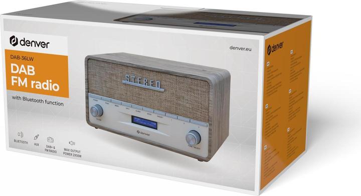 Produktbild Denver DAB-36LW (DAB+, FM, PLL, Bluetooth)