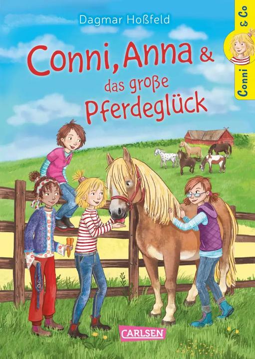 Immagine prodotto Conni & Co 18: Conni, Anna e la grande fortuna del cavallo (Dagmar Hossfeld, Barbara Korthues, Tedesco)