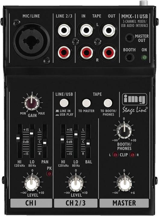 Immagine prodotto Img Stage Line Mmx-11usb (Mixer da club)