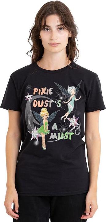 Actual product image Disney Interactive Studios Unisex Adult Pixie Dust's A Must Tinker Bell & Periwinkle T-Shirt (XL)