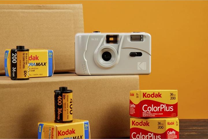 Actual product image Kodak M35 REUSABLE CAMERA MARMOR grey