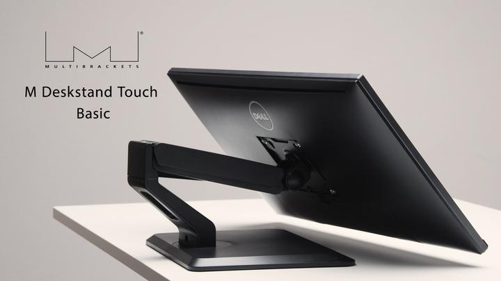 Produktbild Multibrackets Monitorhalter Slim Touch 17 - 32", Metall/Alu (Tisch, 32")