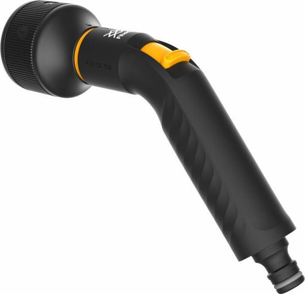 Actual product image Fiskars FiberComp spray gun with 3 functions