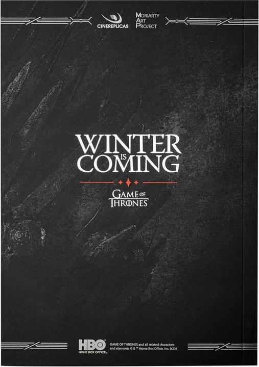 Actual product image Cinereplicas Game of Thrones carnet de notes House Stark (A5, Lined)