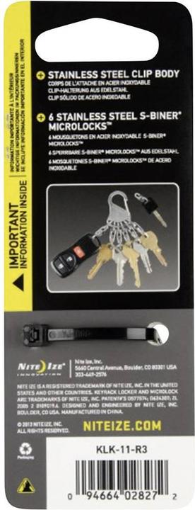 Actual product image Nite Ize KeyRack Locker