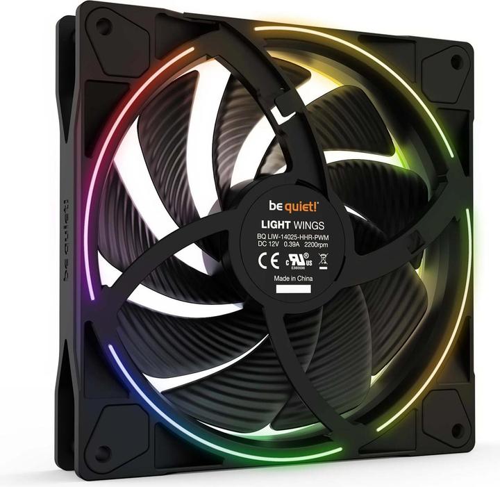 Produktbild be quiet! Light Wings High Speed (140 mm, 3 x)