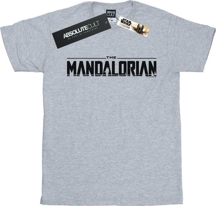 Immagine prodotto Star Wars The Mandalorian Logo Maglietta Uomo (M)