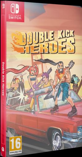 Produktbild RED Double Kick Heroes (Steelbook Edition) (Switch, Switch Lite, Switch OLED)