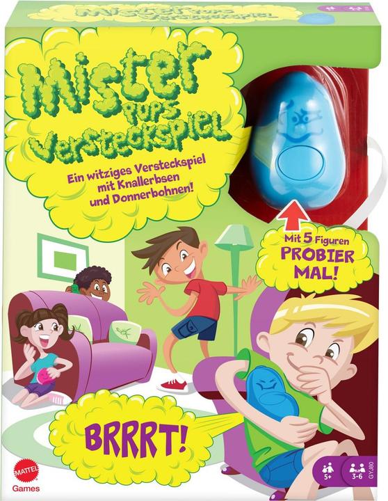 Image du produit Mattel Games Jeu de cache-cache de Mister Pups (Multilingue)