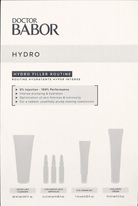 Actual product image Babor DOC Hydro Filler Routine Set (Facial care set)