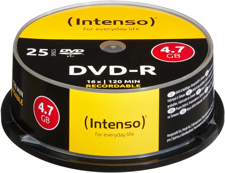 Actual product image Intenso Dvd-R (25 x)